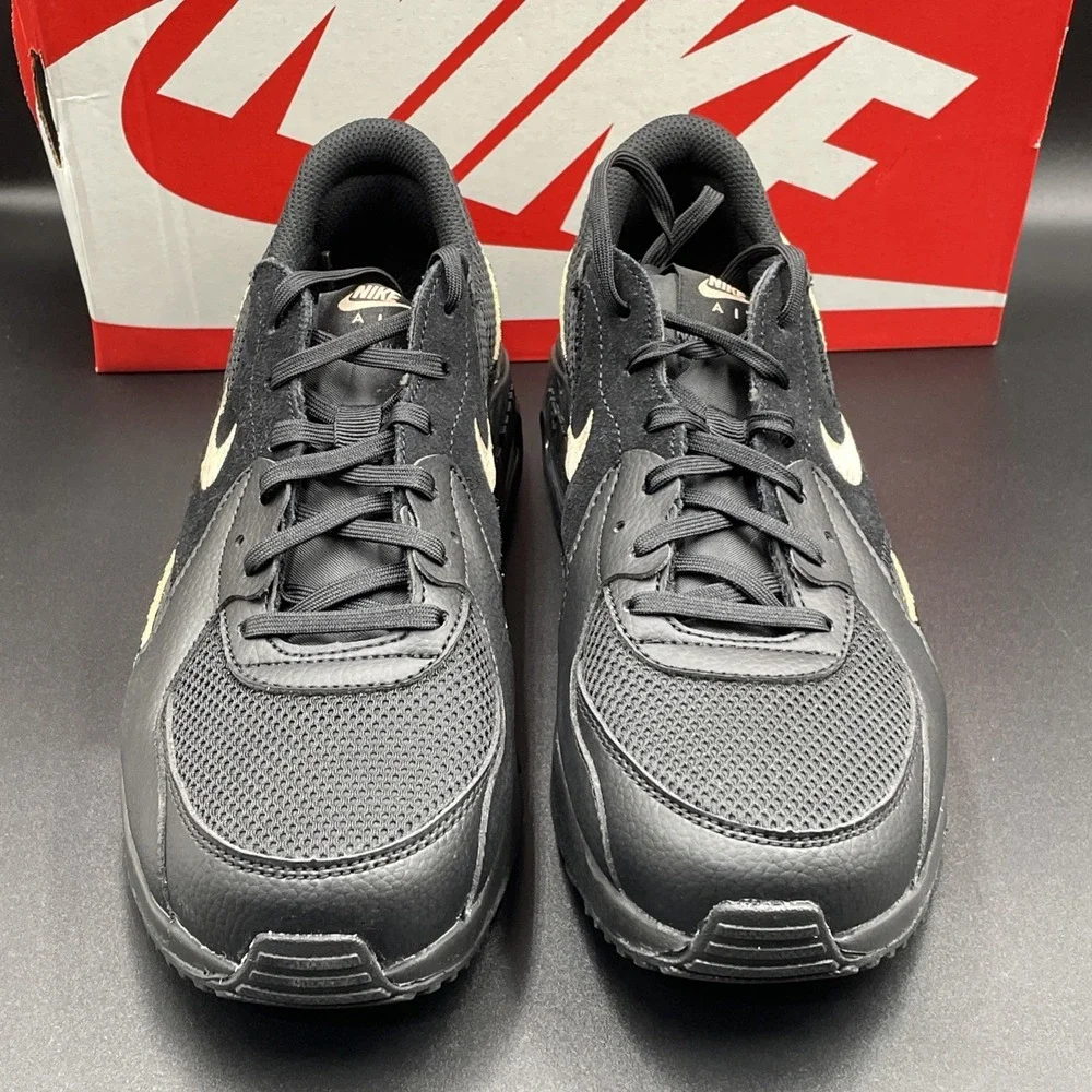 Nike Air Max Excee GPX Leopard Womens Size 9 Black Hemp IO8734-010 NEW - Picture 2 of 7